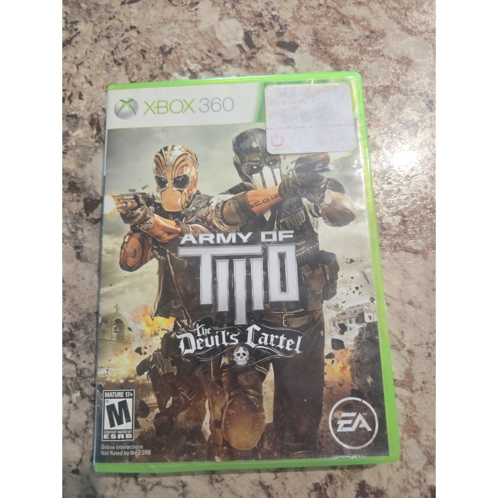 Army Of Two The Devil's Cartel ( Microsoft Xbox 360, 2013 )